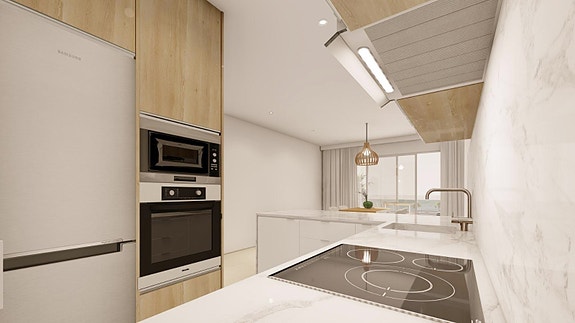 Eksklusive leiligheter med turistlisens - Kun 150 meter fra stranden - 3 soverom og 2 bad | Flotte fellesområder