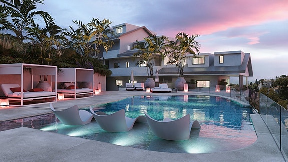 Unik mulighet! 300 meter til strand | Leilighet med flott havutsikt | 3 soverom og 2 bad | Stor terrasse