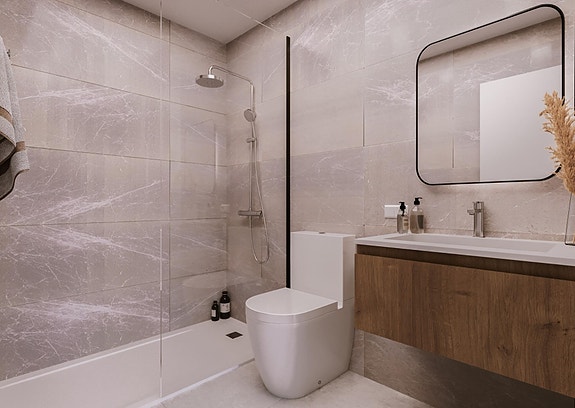 Penthouse med 3 soverom og privat takterrasse - 250 m til Playa del Cura