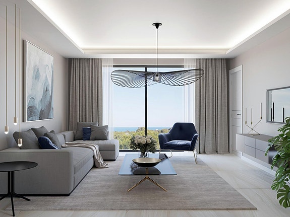 Penthouse med 3 soverom, stor terrasse og felles takterrasse - Kort vei til strand, butikker og servicetilbud