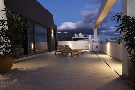 Penthouse med 3 soverom, 160 m² terrasse og havutsikt - New Golden Mile