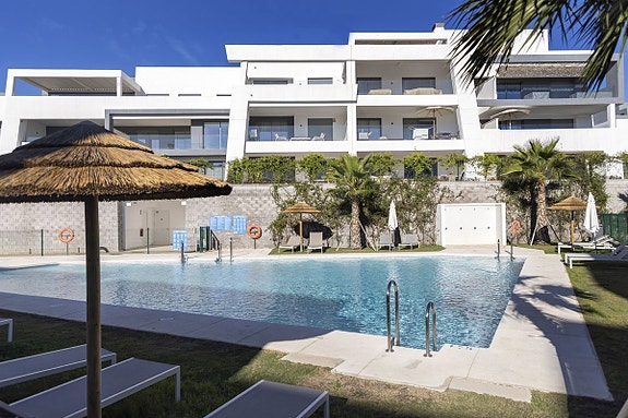 Penthouse med 3 soverom, 160 m² terrasse og havutsikt - New Golden Mile