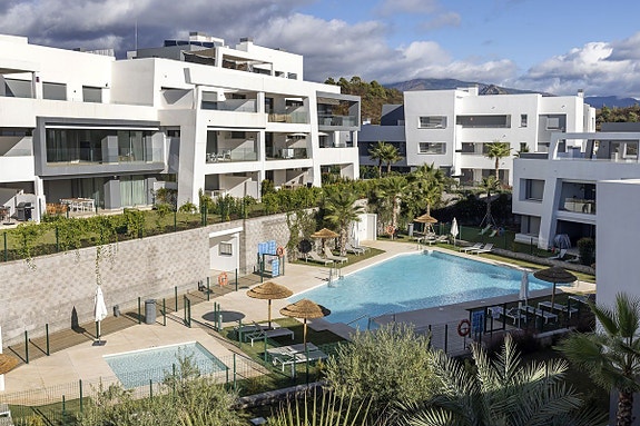 Penthouse med 3 soverom, 160 m² terrasse og havutsikt - New Golden Mile