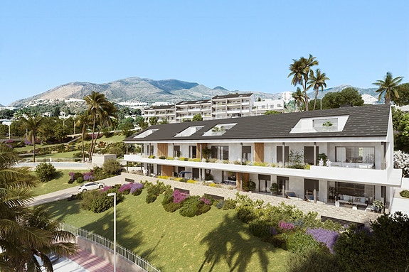 Duplex penthouse med 3 soverom og 2 bad | Romslige terrasser og sjøutsikt