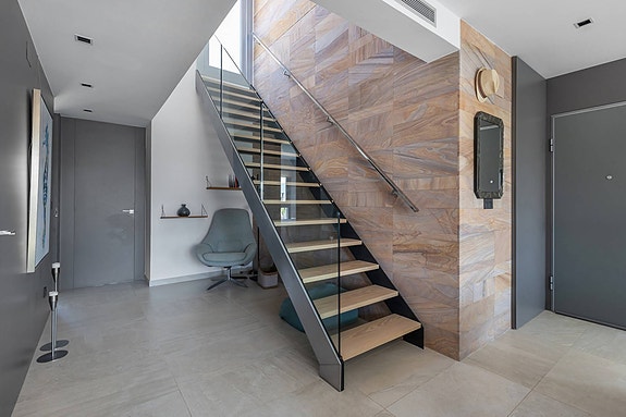 Nyhet! Sjelden mulighet | Fantastisk panoramautsikt mot havet | Penthouse leilighet med 3 soverom | Høye kvaliteter