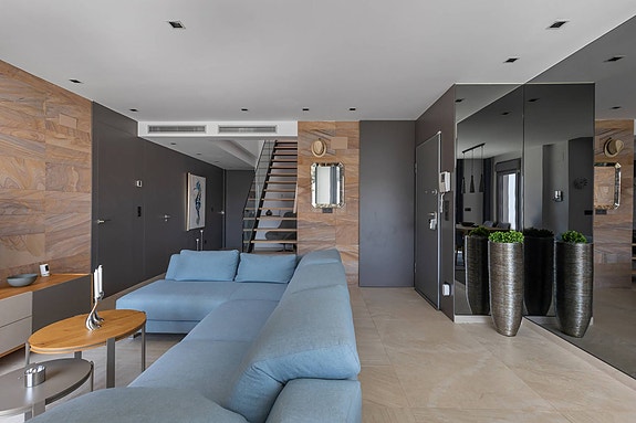 Nyhet! Sjelden mulighet | Fantastisk panoramautsikt mot havet | Penthouse leilighet med 3 soverom | Høye kvaliteter