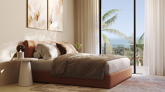 Eksklusivt nybygg i Buenavista, Mijas - Panoramautsikt mot havet, store terrasser og resortfasiliteter