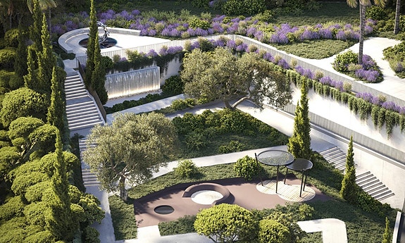 Eksklusivt nybygg i Buenavista, Mijas - Panoramautsikt mot havet, store terrasser og resortfasiliteter