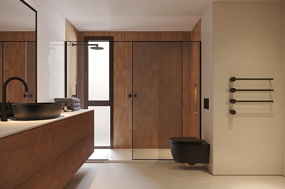 Ny villa på ett plan med privat basseng - 3 soverom, hage og mulighet for takterrasse