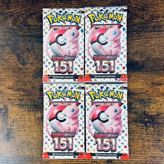 Pokémon Booster pack - 4x 151 English Booster Pack | FINN-torget