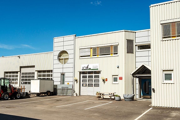 Lagerareal med 1 kontor til leie i Knud Bryns vei 9