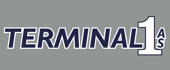 Terminal 1 AS logo