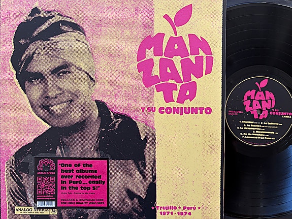 独LP Manzanita Y Su Conjunto Trujillo - Peru? 1971-1974  AADE013 Analog Africa /00260 Manzanita Y Su Conjunto – Trujillo - Perú 1971-1974 – Vinyl