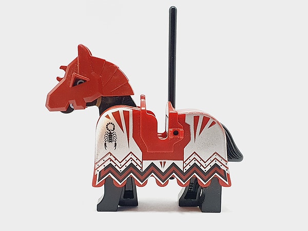 LEGO Castle | Knights Kingdom II : Vladek hest fra sett 8777