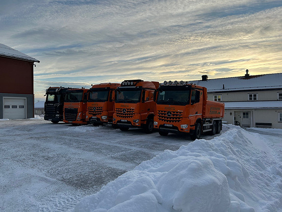 En sjelden anledning med alle biler samlet