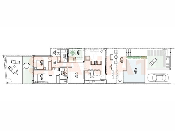 Bakkeplan - Plantegning