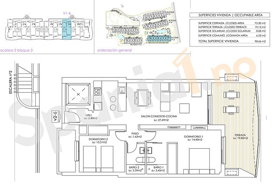 Plantegning leilighet med 2 soverom