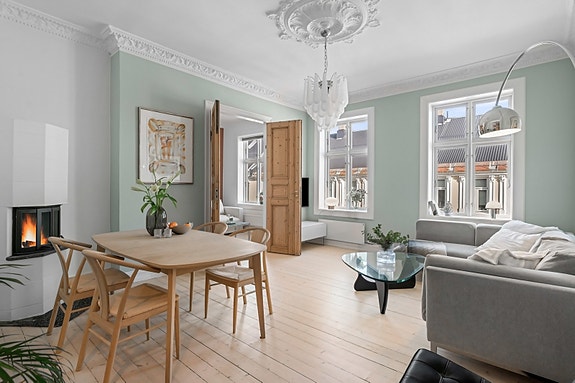 Velkommen til Bergstien 12B - En klassisk og lys 3-roms leilighet med populær beliggenhet på fantastiske St. Hanshaugen