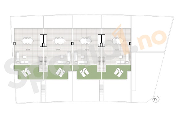 Oversikt takterrasser