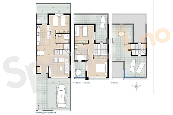 Plantegning rekkehus