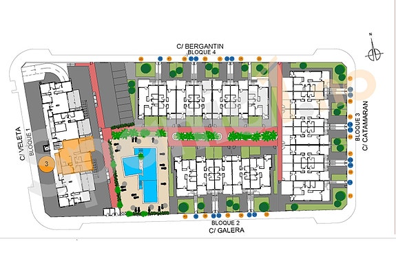 SISTE LEDIGE! Kun 300 m til strand | Penthouse-leilighet med 3 soverom og 2 bad | Felles svømmebasseng
