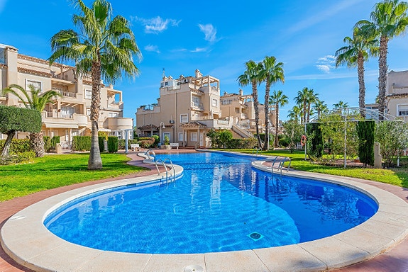 SOLGT! Flott sørvendt leilighet med 2 soverom i hjertet av Playa Flamenca! - Møblert!