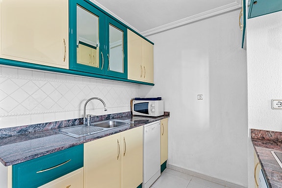 SOLGT! Flott sørvendt leilighet med 2 soverom i hjertet av Playa Flamenca! - Møblert!