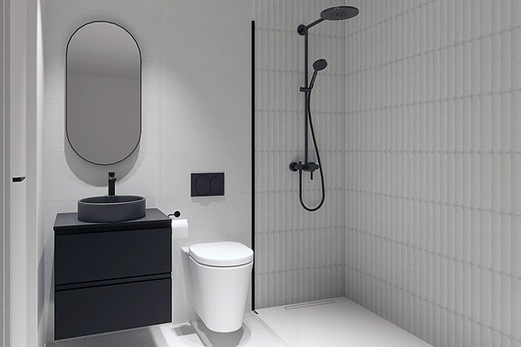 Penthouse med nydelig havutsikt | 300 meter fra stranden | 3 soverom og 2 bad | Terrasse og hage