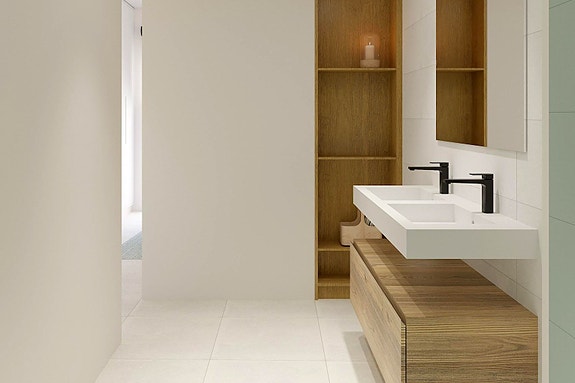 Penthouse med nydelig havutsikt | 300 meter fra stranden | 3 soverom og 2 bad | Terrasse og hage