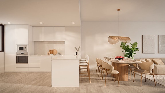 Moderne rekkehus med romslige planløsning i Mijas | 3 soverom og 2 bad | Flotte fellesområder