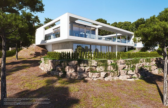 Eksklusiv villa med moderne design og førsteklasses kvalitet for en luksuriøs middelhavslivsstil