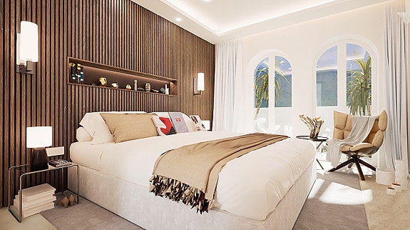 Unik mulighet! Stort rekkehus med renoveringspotensial | Sørvendt | Nær strand og Puerto Banús!