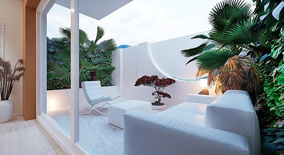 Unik mulighet! Stort rekkehus med renoveringspotensial | Sørvendt | Nær strand og Puerto Banús!