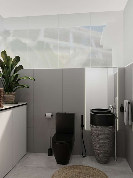 Luksuriøst rekkehus i Aloha Gardens! Fullt renovert | Takterrasse | Gated community med basseng og hage!