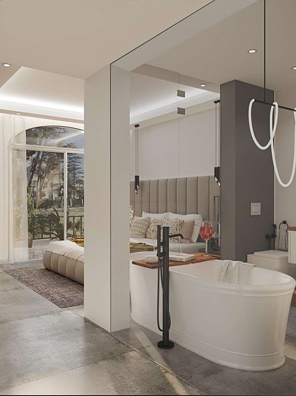 Luksuriøst rekkehus i Aloha Gardens! Fullt renovert | Takterrasse | Gated community med basseng og hage!