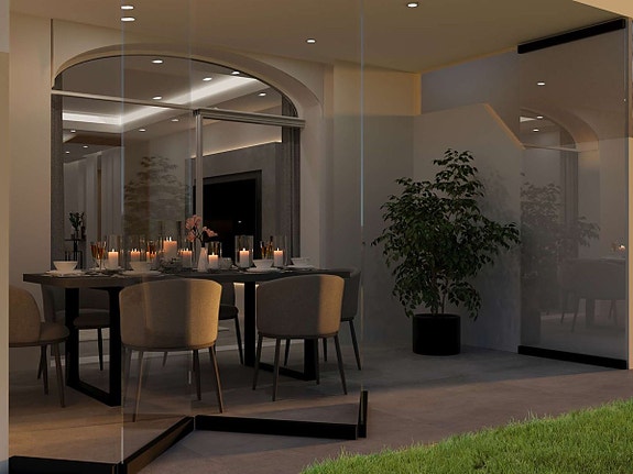 Luksuriøst rekkehus i Aloha Gardens! Fullt renovert | Takterrasse | Gated community med basseng og hage!