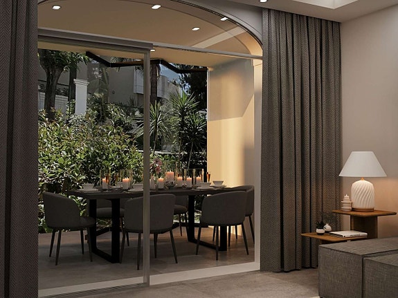 Luksuriøst rekkehus i Aloha Gardens! Fullt renovert | Takterrasse | Gated community med basseng og hage!