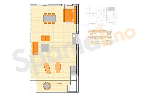 Hjørne-toppleilighet med takterrasse | Nydelige fellesområder | Parkering