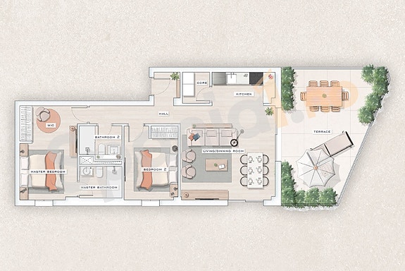 NYHET! Ekslusive leiligheter med sentral beliggenhet | Velg mellom 2 eller 3 soverom | Parkering og bod