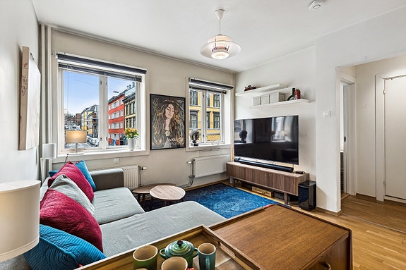 Velkommen til Thereses gate 33A presentert av Tina Bergh-Smith v/DNB Eiendom!