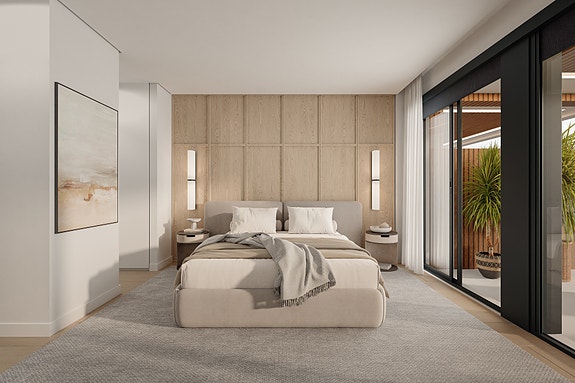 Eksklusiv leilighet med 2 soverom og 2 bad  | Stor terrasse og nydelige fellesområder