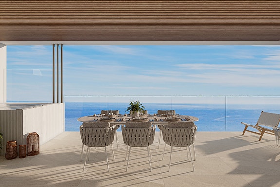 Eksklusiv leilighet med 2 soverom og 2 bad  | Stor terrasse og nydelige fellesområder