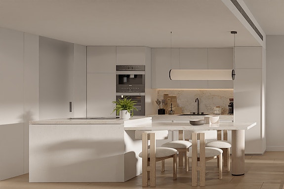 Eksklusiv leilighet med 2 soverom og 2 bad  | Stor terrasse og nydelige fellesområder