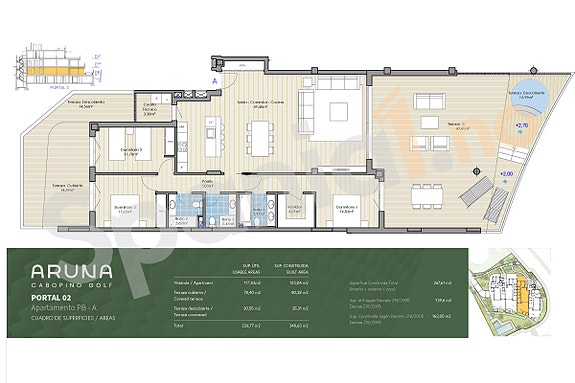 Plantegning av leiligheten