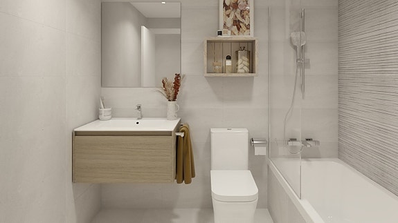 Nyhet! Leilighet med 4 soverom og 3 bad | Flott fellesområde med hage og basseng | Parkering og bod