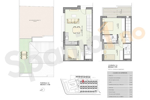 Quad med 3 soverom | Hage og terrasse | Parkering for 2 biler | Flott fellesområde med basseng!