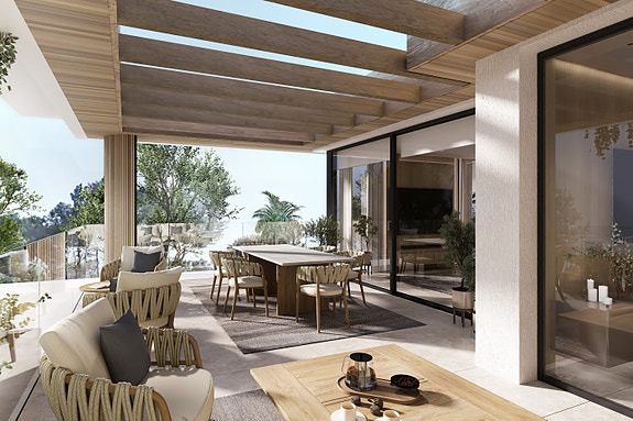 LUKSUS | Penthouse med 3 soverom og 3+1 bad | Stor takterrasse | Eksklusive fasiliteter | Parkering