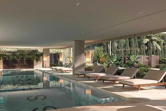 LUKSUS | Penthouse med 3 soverom og 3+1 bad | Stor takterrasse | Eksklusive fasiliteter | Parkering