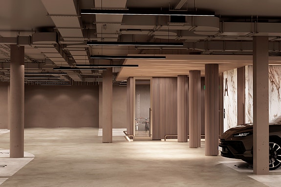 LUKSUS | Penthouse med 3 soverom og 3+1 bad | Stor takterrasse | Eksklusive fasiliteter | Parkering