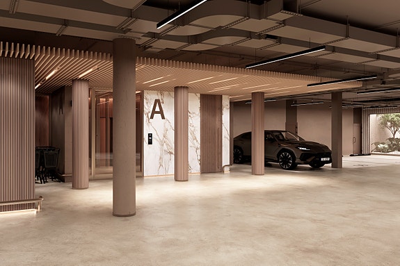 LUKSUS | Penthouse med 3 soverom og 3+1 bad | Stor takterrasse | Eksklusive fasiliteter | Parkering